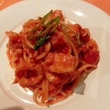 魚介類のパスタ♪